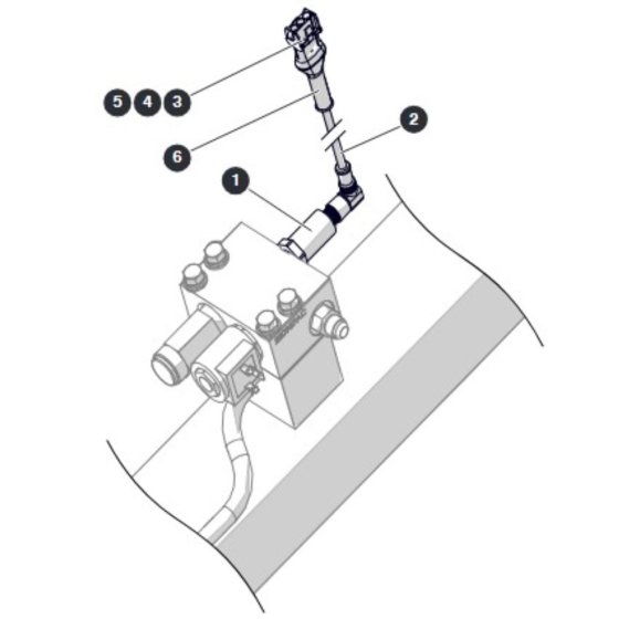 Pressure Transducer for Skyjack SJ4740 DC Scissor Lift