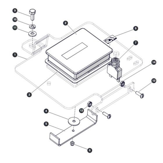 Skycoded Display Module for Skyjack SJ4740 DC Scissor Lift