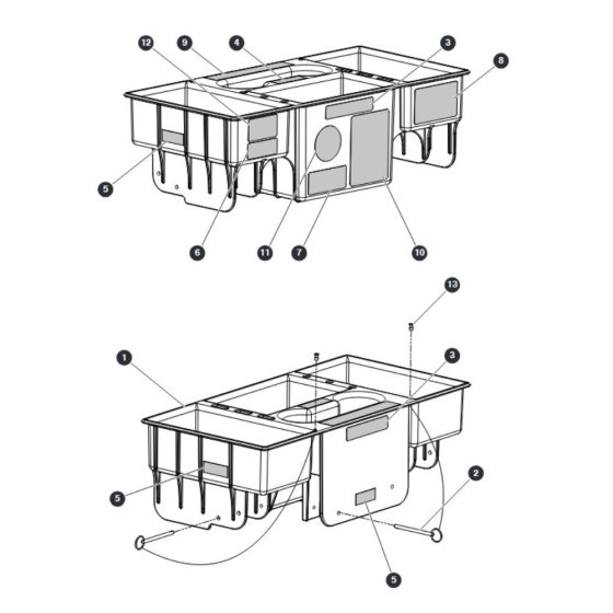 Tool Cady for Skyjack SJ4740 DC Scissor Lift