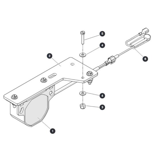 White Noise Alarm for Skyjack SJ4740 DC Scissor Lift