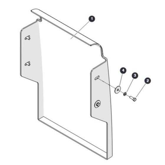 Cowling - Center for Skyjack SJ66 Tplus Telescopic Boom