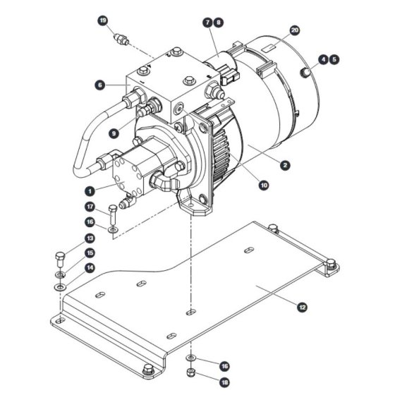 Generator - 3 5 kW for Skyjack SJ66 Tplus Telescopic Boom