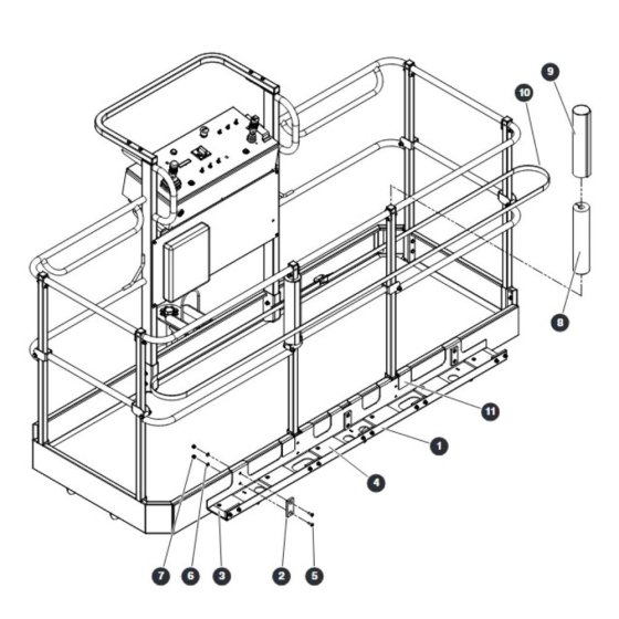 Glazier Package for Skyjack SJ66 Tplus Telescopic Boom