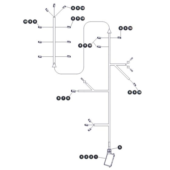 Main Electrical Harness for Skyjack SJ66 Tplus Telescopic Boom