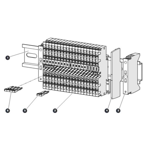 Platform Terminal Strip for Skyjack SJ66 Tplus Telescopic Boom