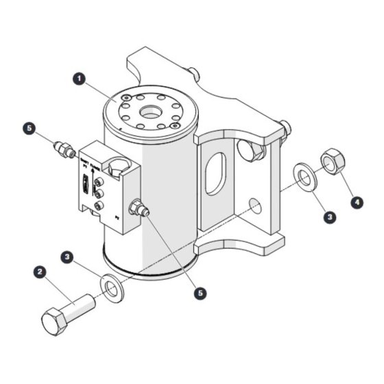 Rotary Actuator for Skyjack SJ66 Tplus Telescopic Boom