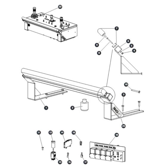 SGE for Skyjack SJ66 Tplus Telescopic Boom