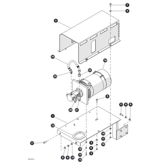 Hydraulic Generator - CE for Skyjack SJ6826 (B200000001 - B200999999) RT Scissor Lift