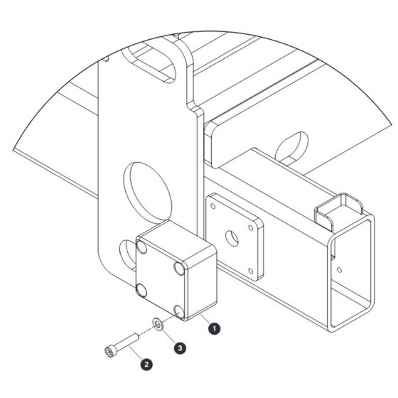 Chassis Bumper for Skyjack SJ9253 RT Scissor Lift