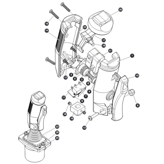 Joystick for Skyjack SJ9253 RT Scissor Lift