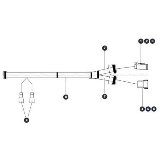 Control A Harness for Skyjack SJ9664 RT Scissor Lift