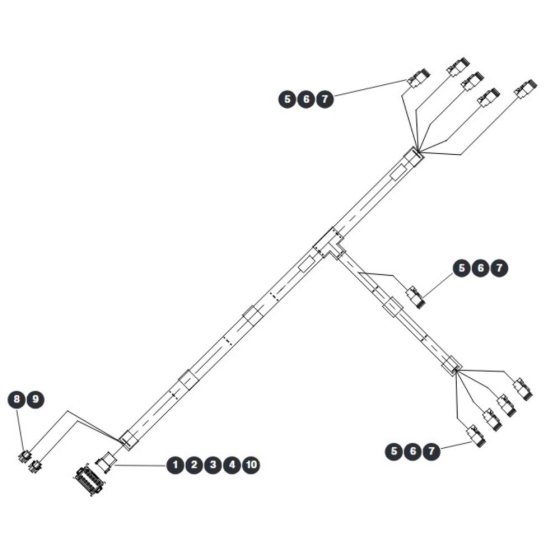 Drive Manifold Harness for Skyjack SJ9664 RT Scissor Lift