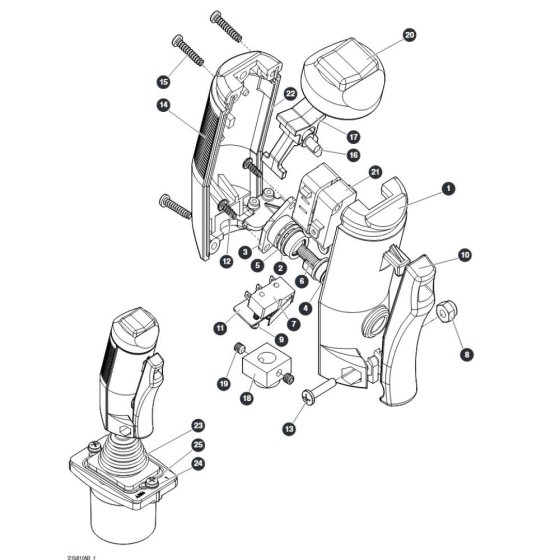 Joystick for Skyjack SJ9664 RT Scissor Lift