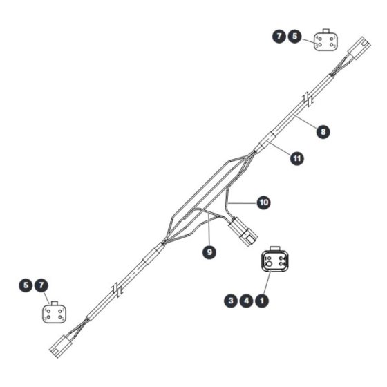 Platform Harness for Skyjack SJ9664 RT Scissor Lift