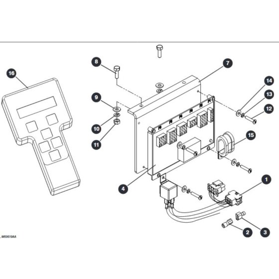 Control Module for Skyjack SJIII 3215 (10000996 - 10999999) DC Scissor Lift