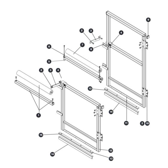 Entrance Gate for Skyjack SJIII 3215 (10000996 - 10999999) DC Scissor Lift