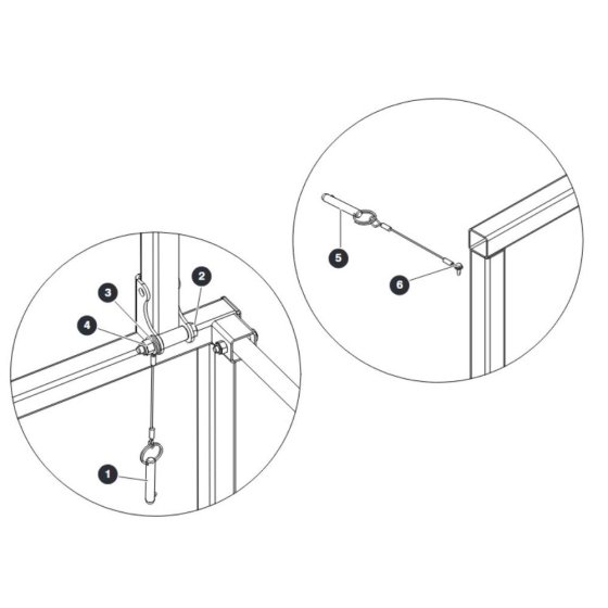 Quick Release Pins for Skyjack SJIII 3215 (10000996 - 10999999) DC Scissor Lift