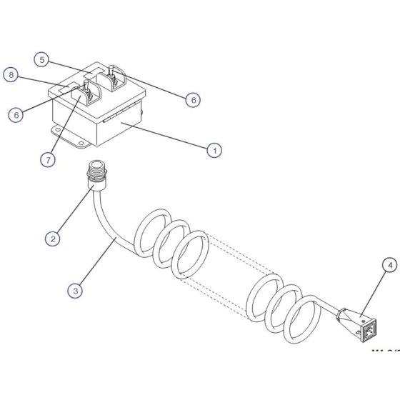 Powered Extension Platform Control Box Assembly for Skyjack SJIII 3220 DC Scissor Lift