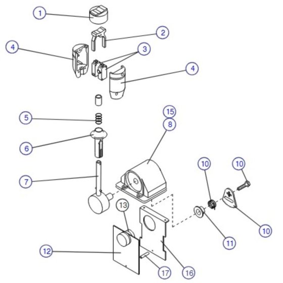 Proportional Controller Assembly for Skyjack SJIII 3220 DC Scissor Lift