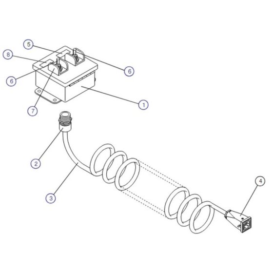 Powered Extension Platform Control-box for Skyjack SJIII 4620 (66005 - 66429 700000 - 704418) DC Scissor Lift