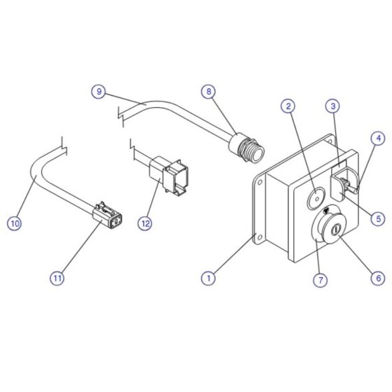 Base Control Box CE for Skyjack SJIII 4626 (700000 - 704418) DC Scissor Lift