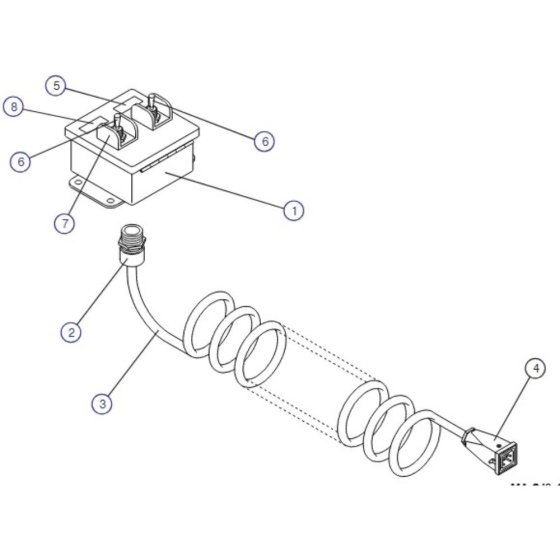 Powered Extension Platform Control Box for Skyjack SJIII 4626 (700000 - 704418) DC Scissor Lift