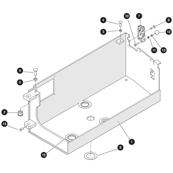 Hydraulic Tray Assembly for Skyjack SJ3215 E DC Scissor Lift