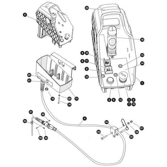 Platform Control Box Assembly for Skyjack SJ3215 E DC Scissor Lift