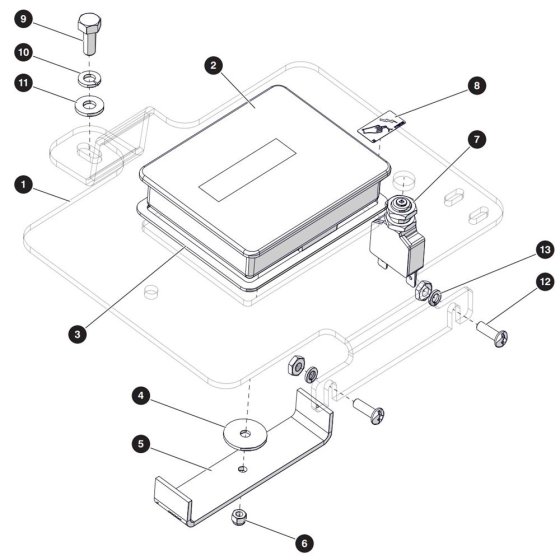 Display Panel Assembly for Skyjack SJ3219 DC Scissor Lift