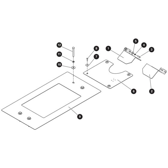 Base Cover Assembly for Skyjack SJ3220 E DC Scissor Lift