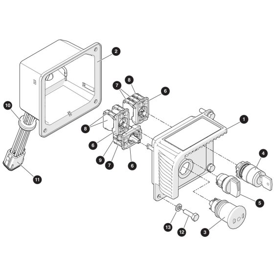 Base Control Assembly for Skyjack SJ3220 E DC Scissor Lift
