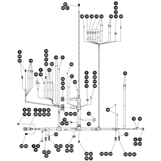 Main Harness Assembly for Skyjack SJ3220 E DC Scissor Lift