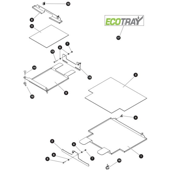 EcoTray Assembly for Skyjack SJ3220 E DC Scissor Lift