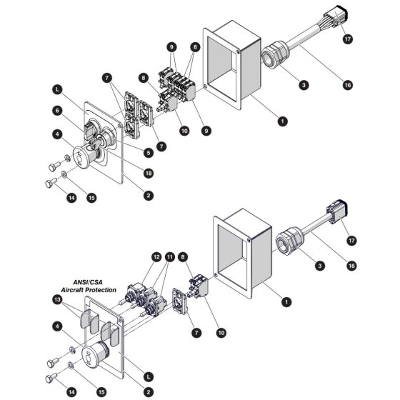 Base Control (Metal) Assembly for Skyjack SJ3226 DC Scissor Lift