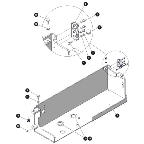 Hydraulic Tray Assembly for Skyjack SJ3226 DC Scissor Lift