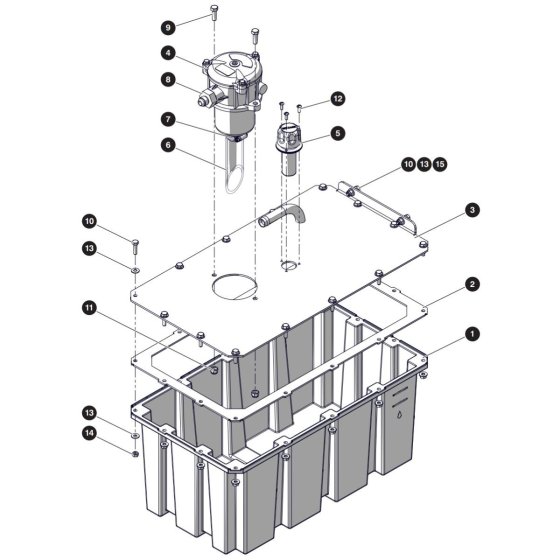 Hydraulic Tank Assembly for Skyjack SJ3226 DC Scissor Lift