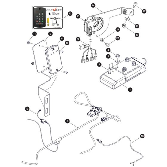 Elevate Telematics for Skyjack SJ3226 DC Scissor Lift
