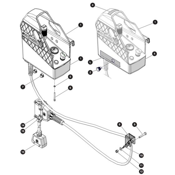 Platform Control Box Assembly for Skyjack SJ3226 DC Scissor Lift