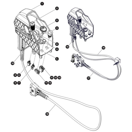 Control Box Cover Assembly for Skyjack SJ3226 DC Scissor Lift