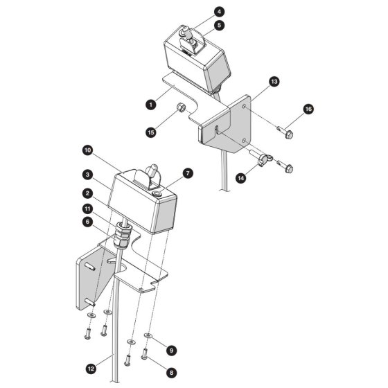 Outdoor Switch Assembly for Skyjack SJ3226 DC Scissor Lift