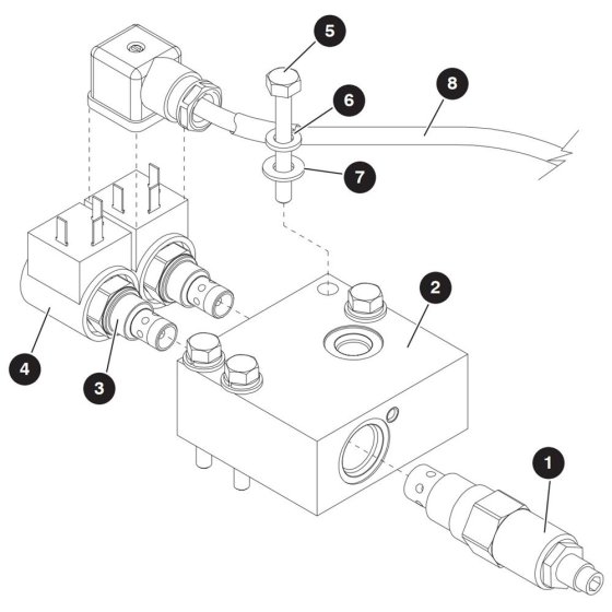 Holding Valve Assembly for Skyjack SJ9250 RT Scissor Lift