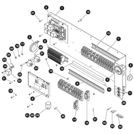 Electrical Panel Assembly for Skyjack SJ9250 RT Scissor Lift