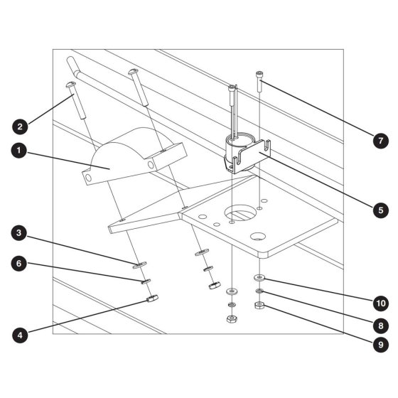 Transducer, Light, Beeper Assembly for Skyjack SJIII 3219 DC Scissor Lift