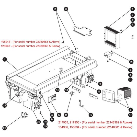 Base Assembly for Skyjack SJIII 3219 DC Scissor Lift