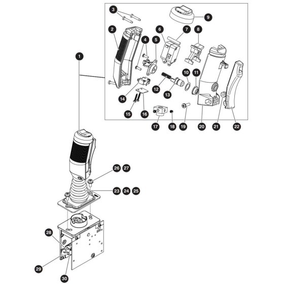 Enable Controller Assembly for Skyjack SJIII 3219 DC Scissor Lift