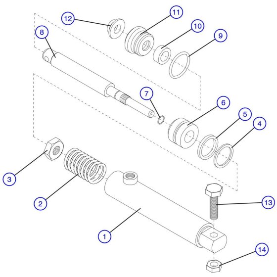 Brake Cylinder Assembly for Skyjack SJIII 3226 DC Scissor Lift