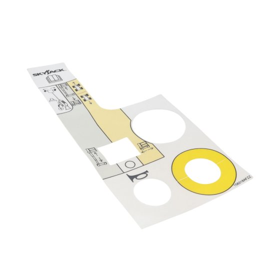 Decal Platform Control for Skyjack Access Platforms - OEM No. 156318ZZ