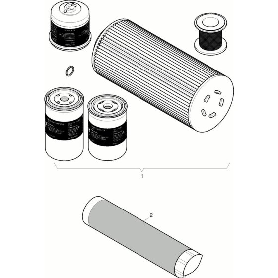 Filter Service Items for HATZ