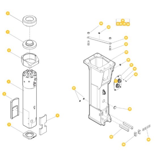 Epiroc SRB 135 HD Breaker