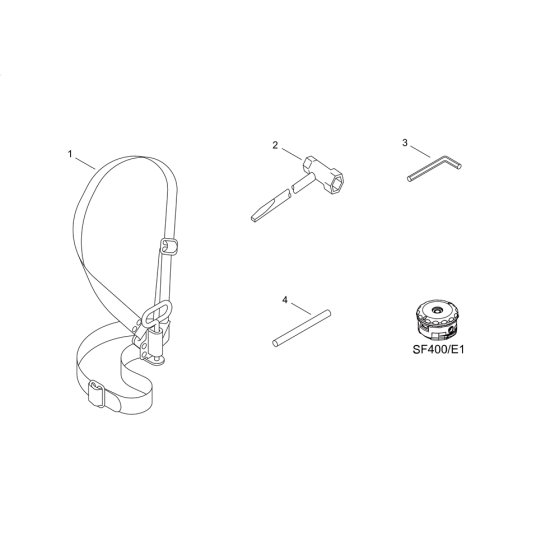 ECHO SRM-236/L Accessories